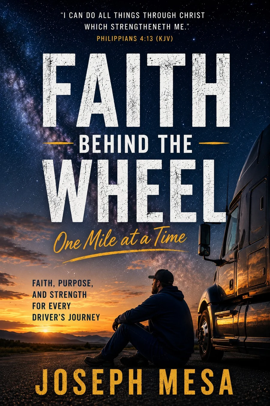 Cover of Faith Behind the Wheel by Joseph Mesa